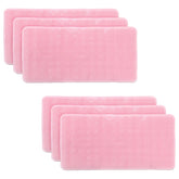Kuber Industries Bath Mat | PVC Bathroom Mat | Shower Bath Mat | Floor Tub Mat | Bathroom Mud Mat | Anti-Skid Shower Bathroom Mat | L-YSD-B |Pack of 6| Pink